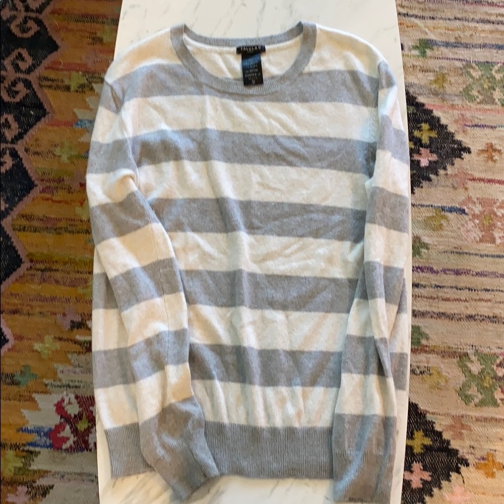 Striped Cashmere Sweater